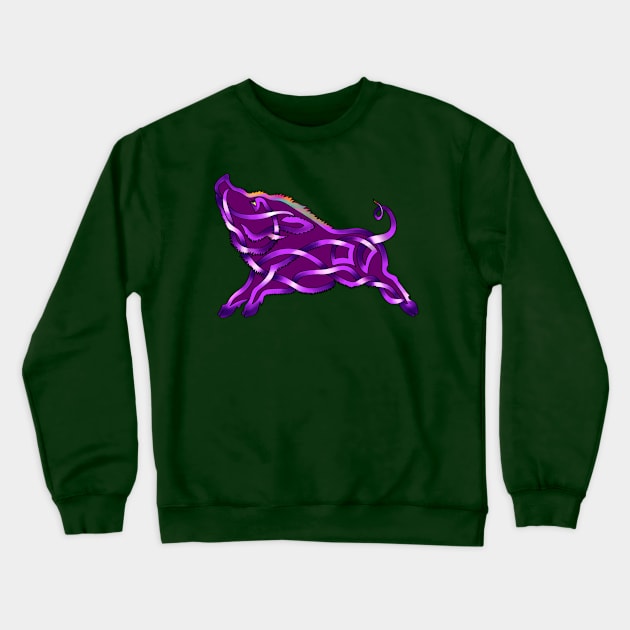 Brainy Boar Crewneck Sweatshirt by KnotYourWorld4